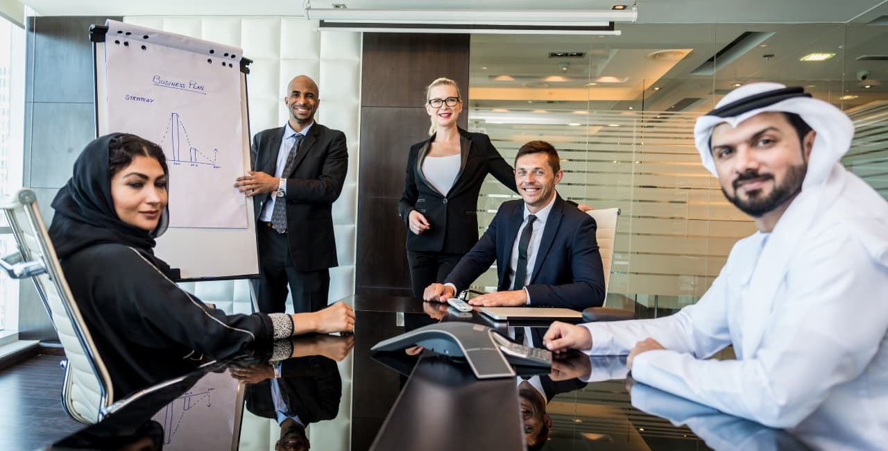 Dubai studio apartment modern interior high yield investment